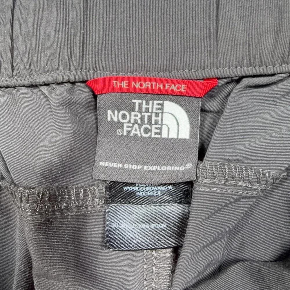 The North Face Pants Mens Large Gray Nylon Hiking Convertible Cargo Zip Off